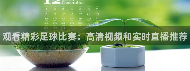 观看精彩足球比赛：高清视频和实时直播